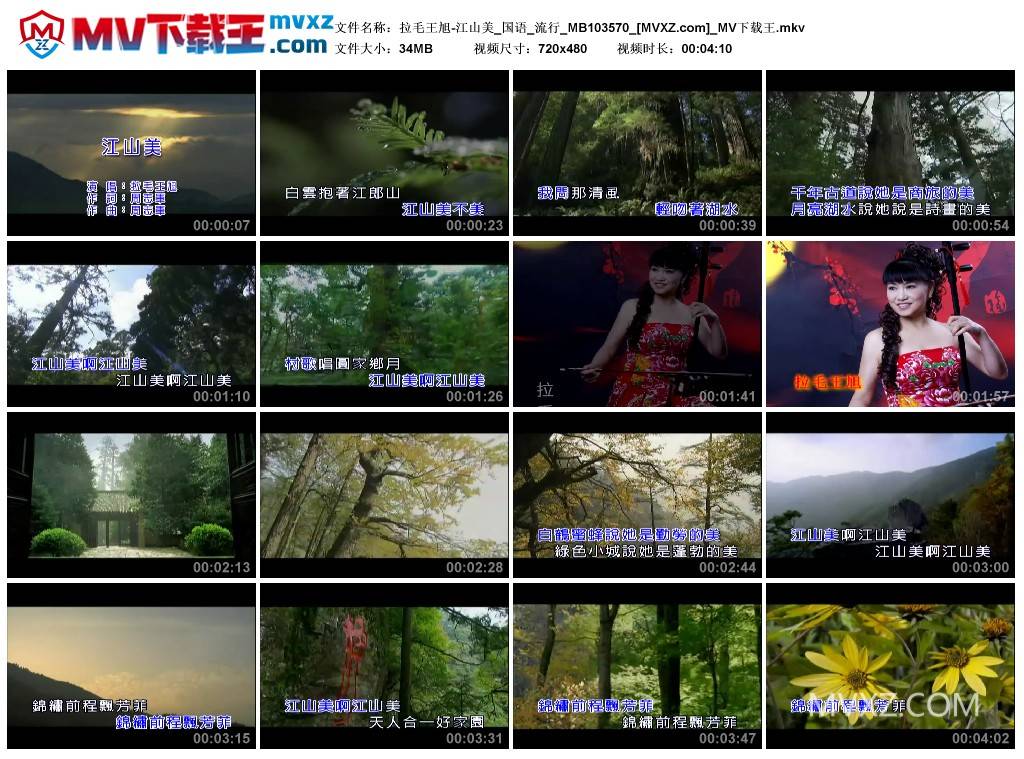 拉毛王旭-江山美_国语_流行_MB103570